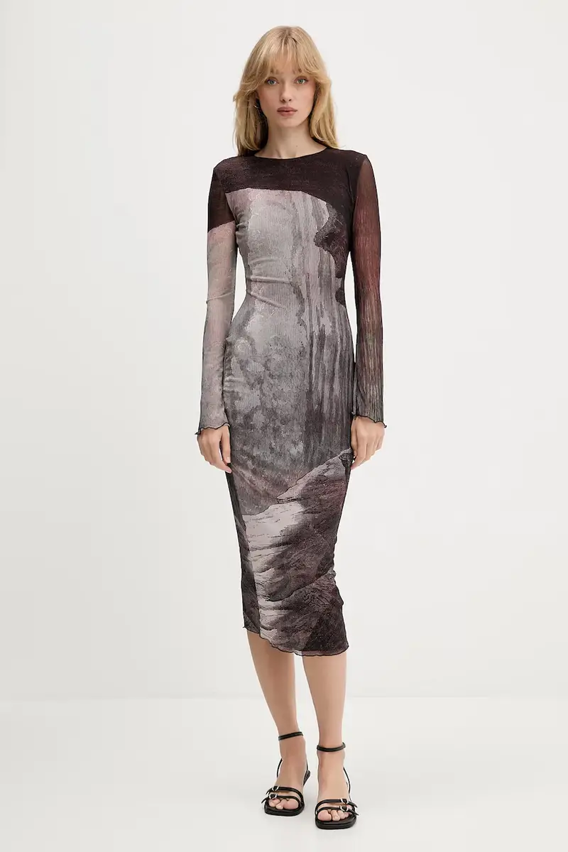 vestito ABYSS LACROIX colore marrone 25WWVK01