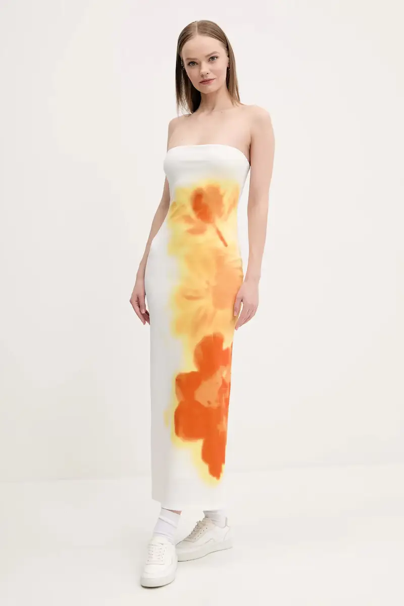 vestito AMBERES colore bianco 25SWVK49