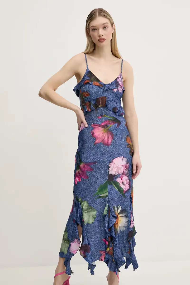 vestito APOLO colore blu navy 25SWVK16 miniatura 2