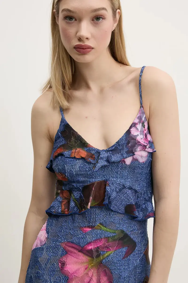 vestito APOLO colore blu navy 25SWVK16 miniatura 4