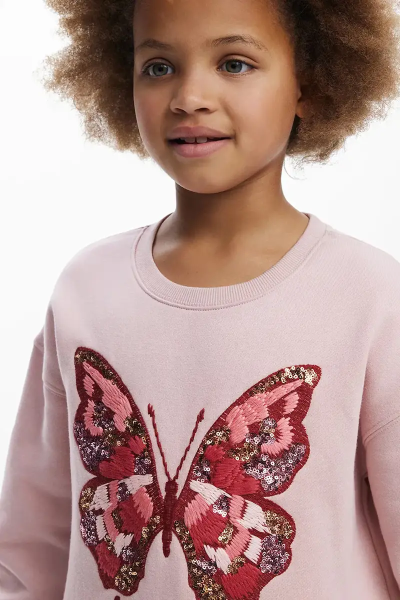 vestito bambina colore rosa 25WGVK01 miniatura 5