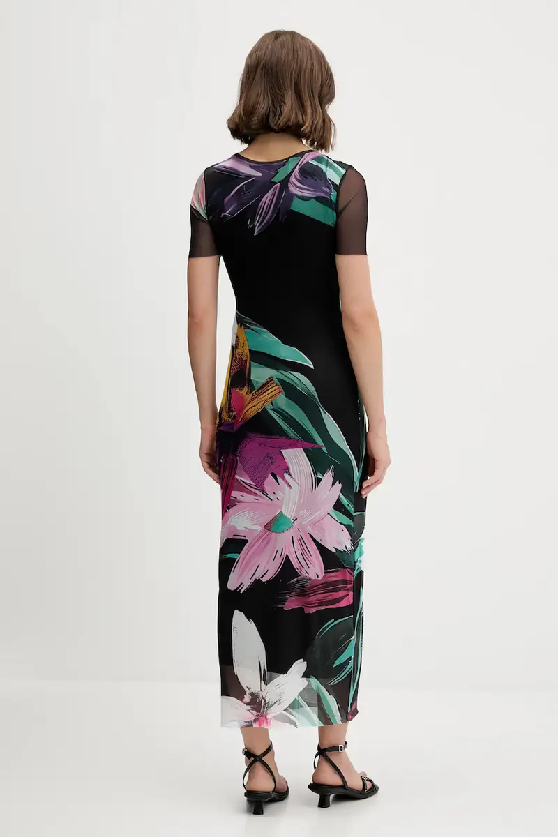 vestito BERNADETTE colore nero 25WWVK19 miniatura 3