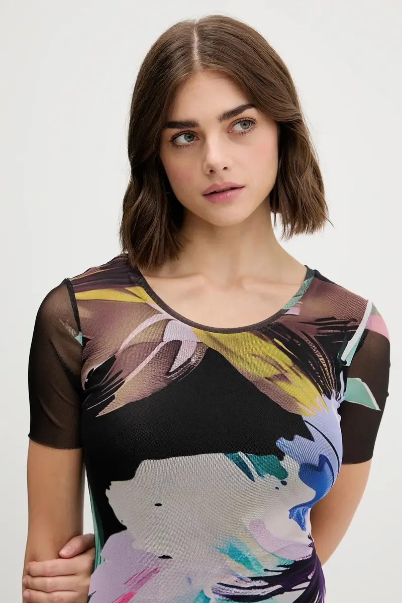 vestito BERNADETTE colore nero 25WWVK19 miniatura 4