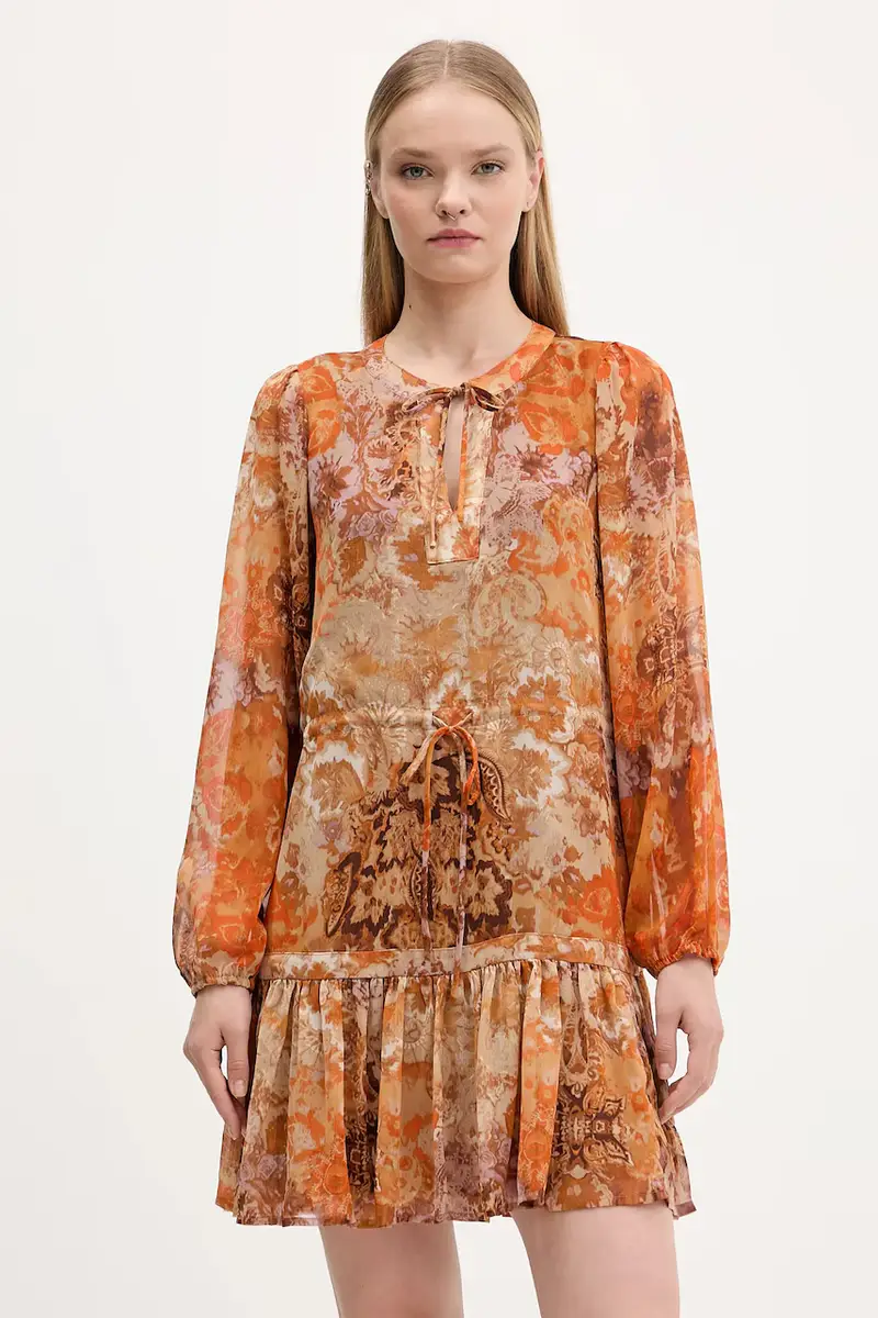vestito BOHOSHORT colore arancione 25WWVW18