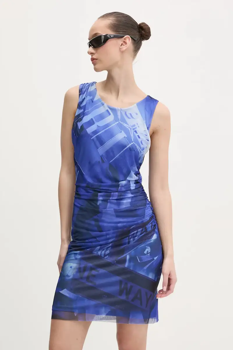 vestito BRATISLAVA colore violetto 25SWVK47 miniatura 2