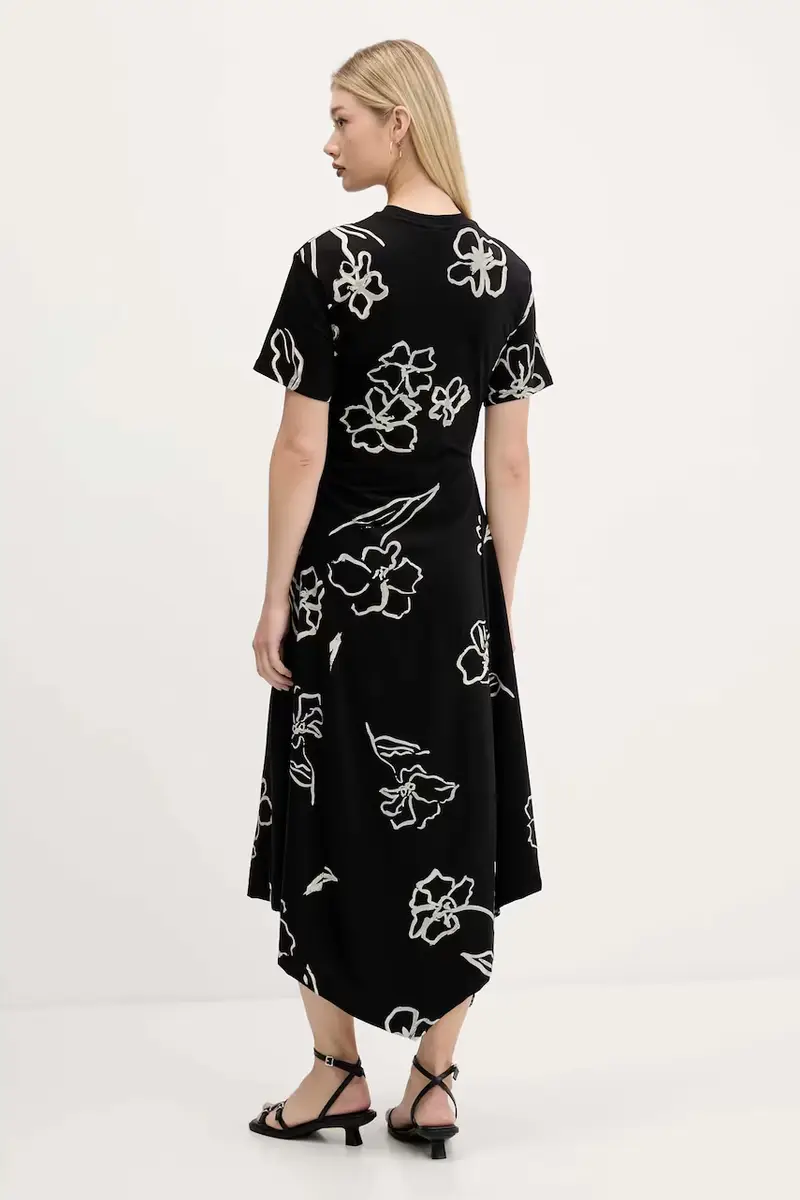 vestito CALMA colore nero 25WWVK44 miniatura 3