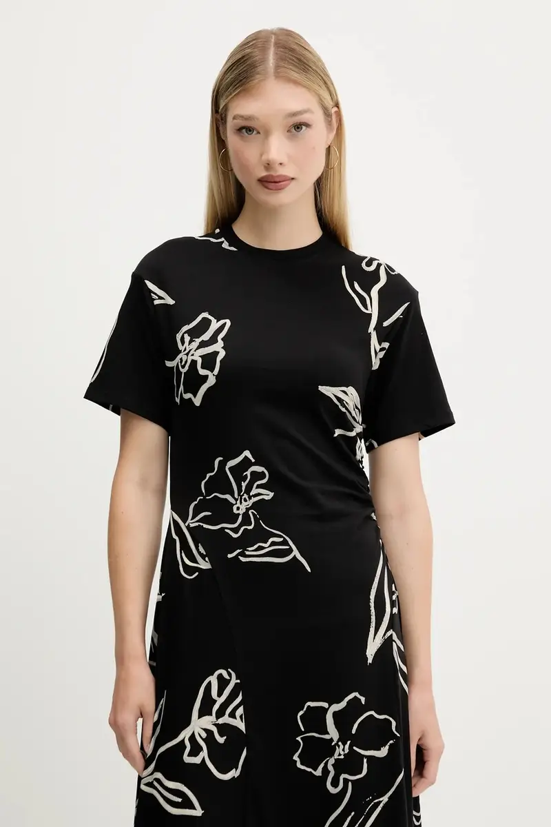 vestito CALMA colore nero 25WWVK44 miniatura 4