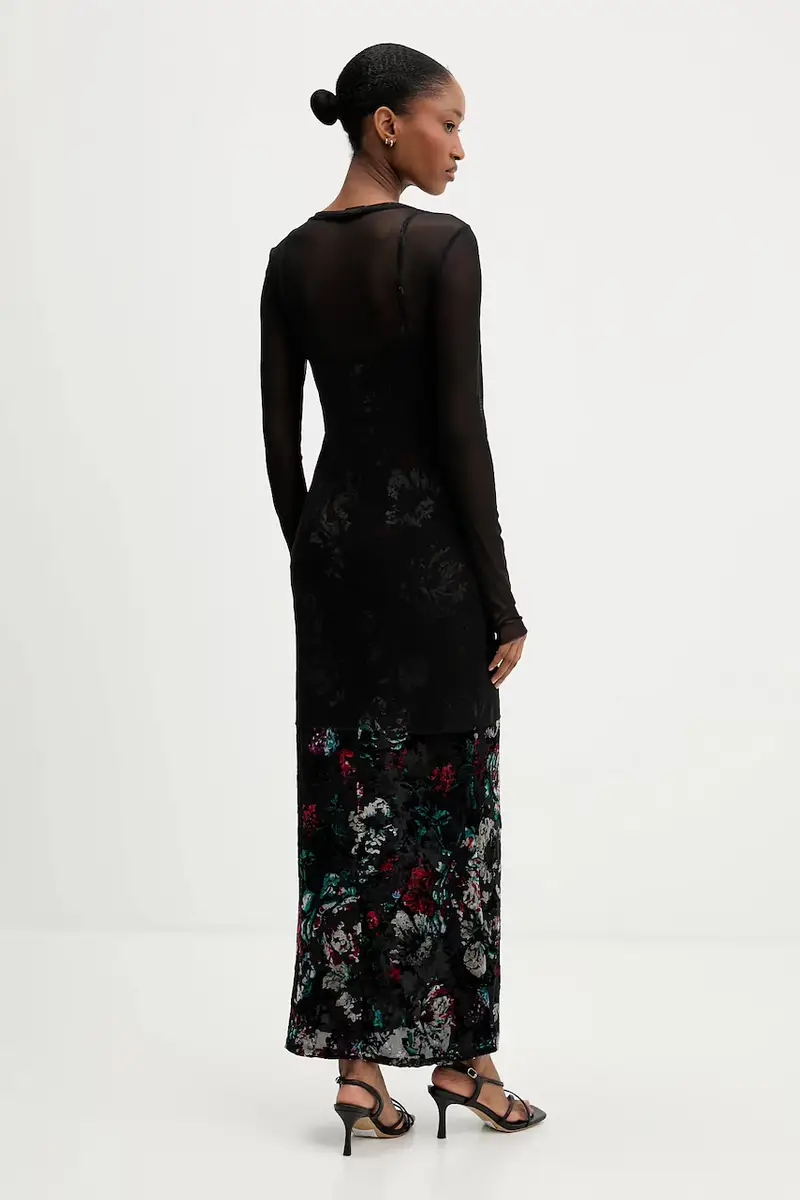 vestito CASSIDY colore nero 25WWVK11 miniatura 3