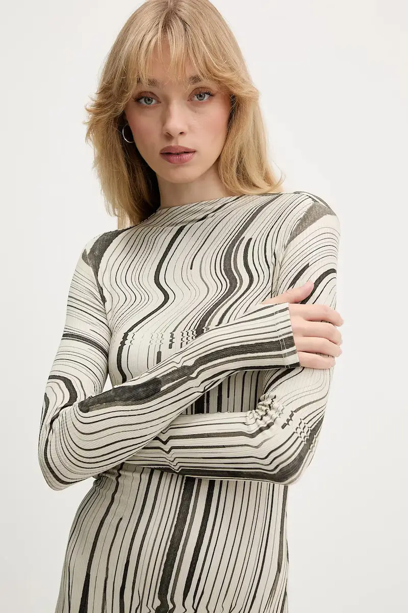 vestito CHIARA colore verde 25WWVK35 miniatura 4