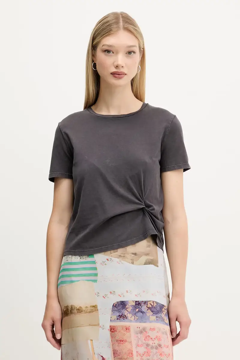 vestito COLLAGE colore grigio 25WWVW17 miniatura 4