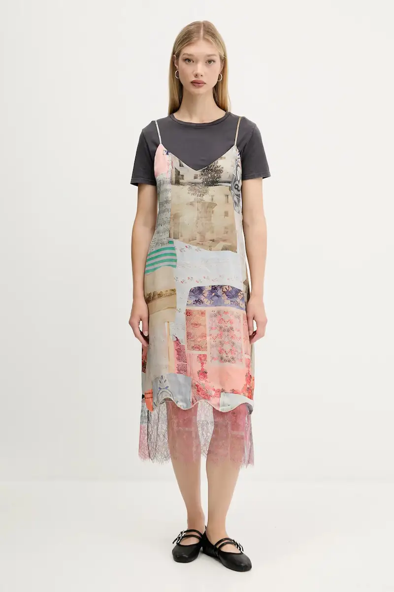 vestito COLLAGE colore grigio 25WWVW17