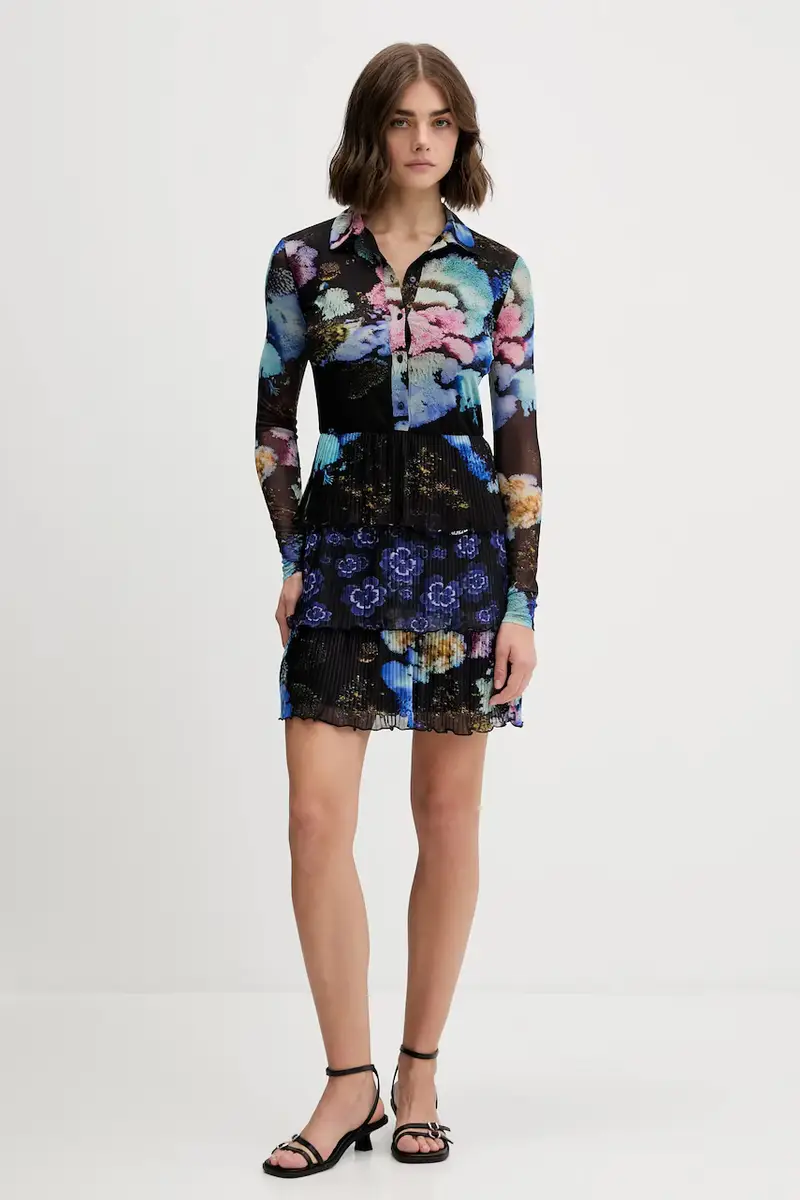 vestito CORAL LACROIX colore nero 25WWVK10 miniatura 2