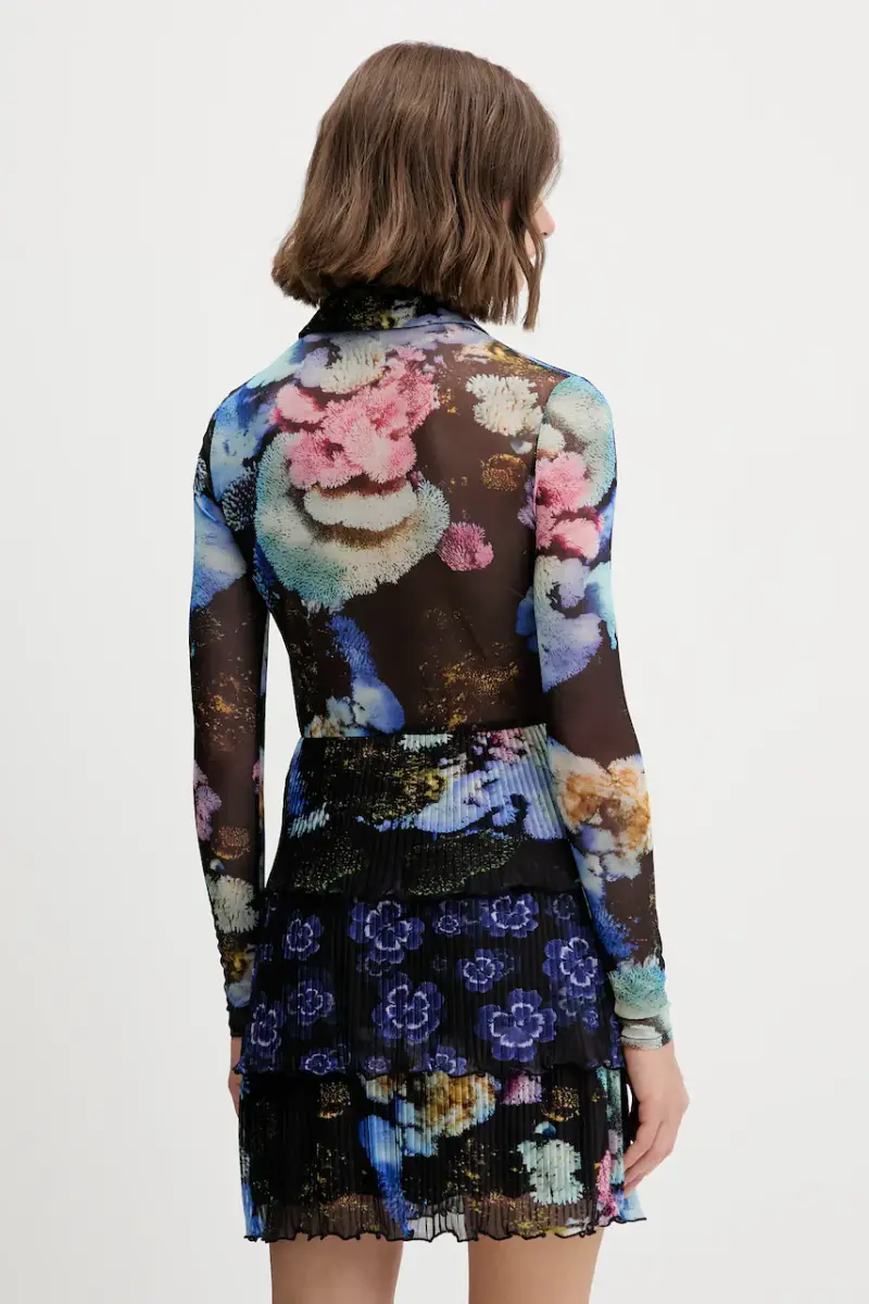 vestito CORAL LACROIX colore nero 25WWVK10 miniatura 3