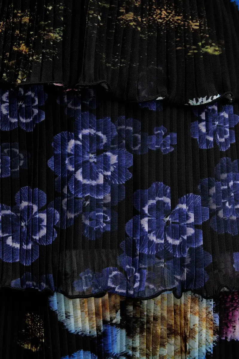 vestito CORAL LACROIX colore nero 25WWVK10 miniatura 5