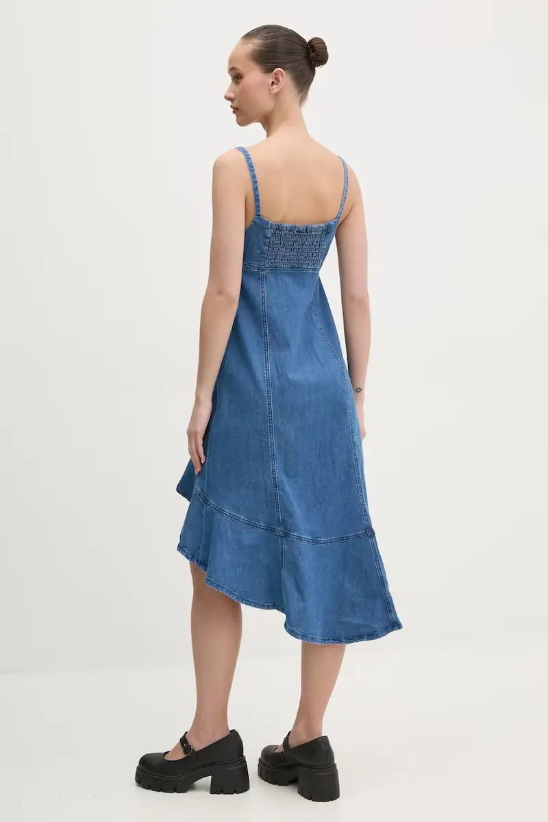 vestito di jeans MUNICH colore blu 25SWVD07 miniatura 2