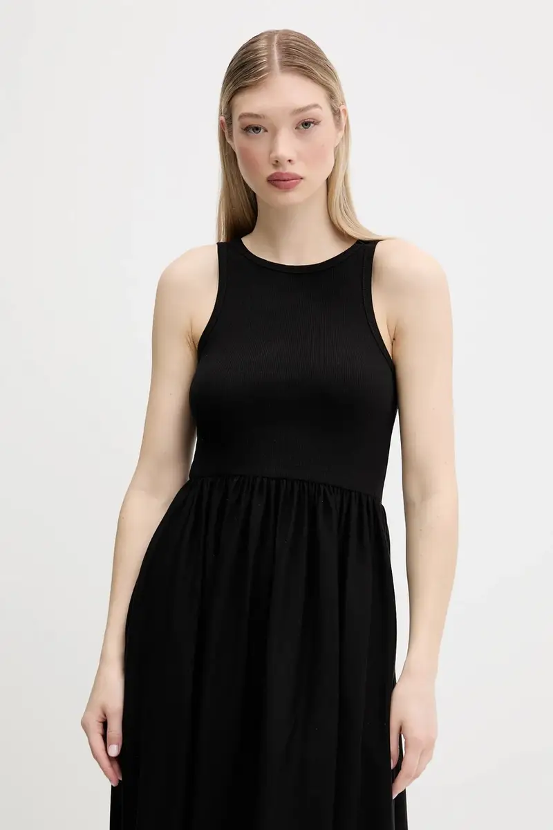 vestito DIJON colore nero 25SWVK58 miniatura 4