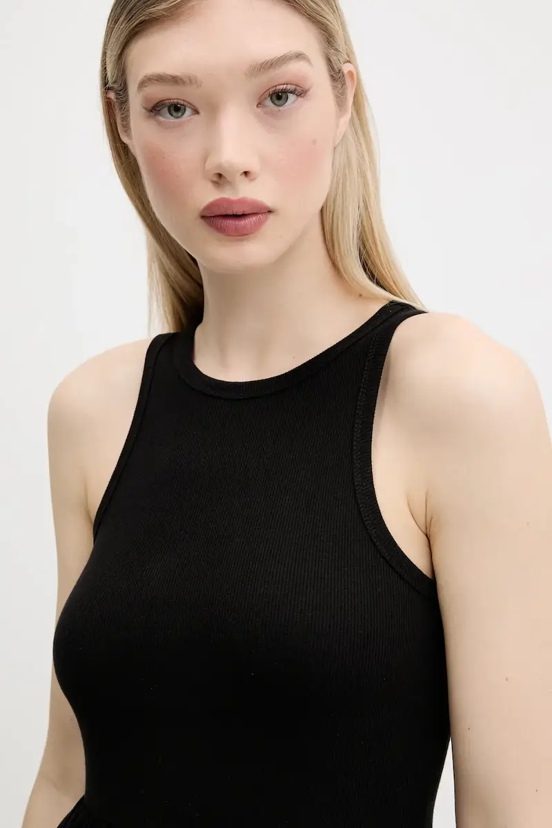 vestito DIJON colore nero 25SWVK58 miniatura 5