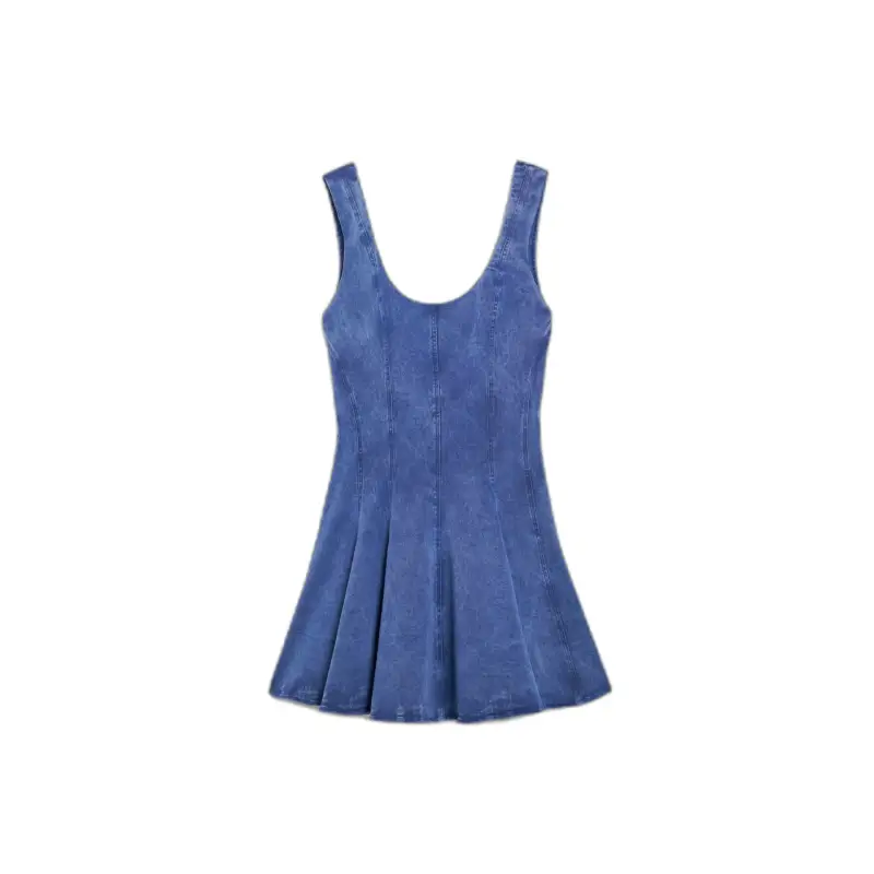 Vestito donna in denim Desigual Pink