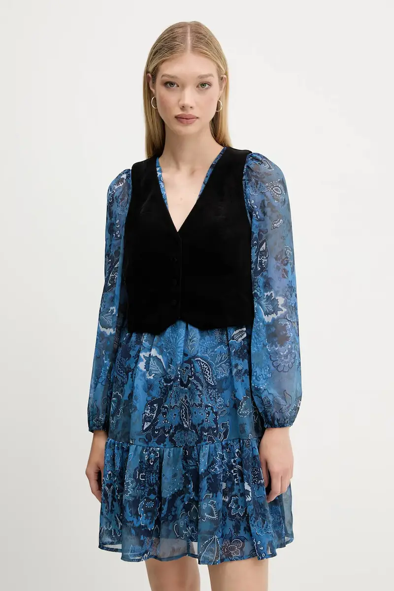 vestito e gilet CHALECO colore blu navy 25WWVW27 miniatura 4