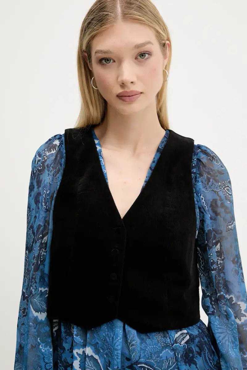 vestito e gilet CHALECO colore blu navy 25WWVW27 miniatura 5