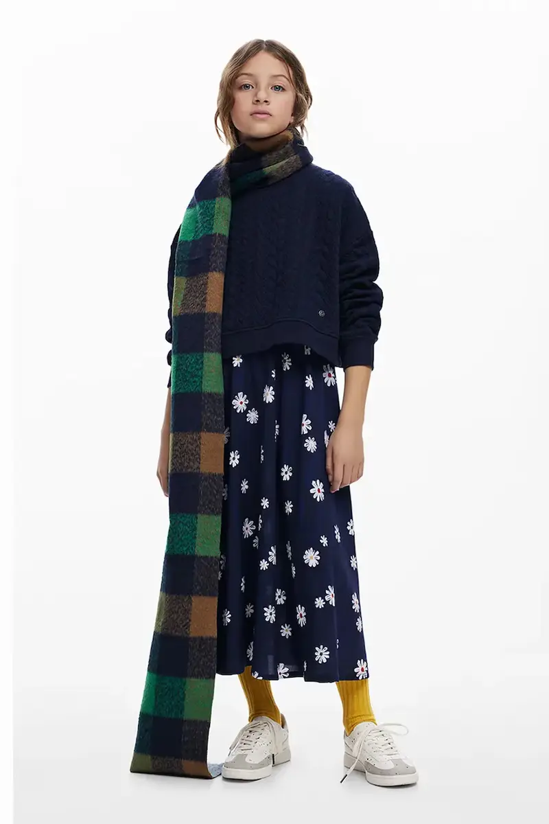 vestito e maglione bambino/a colore blu navy 25WGVK03