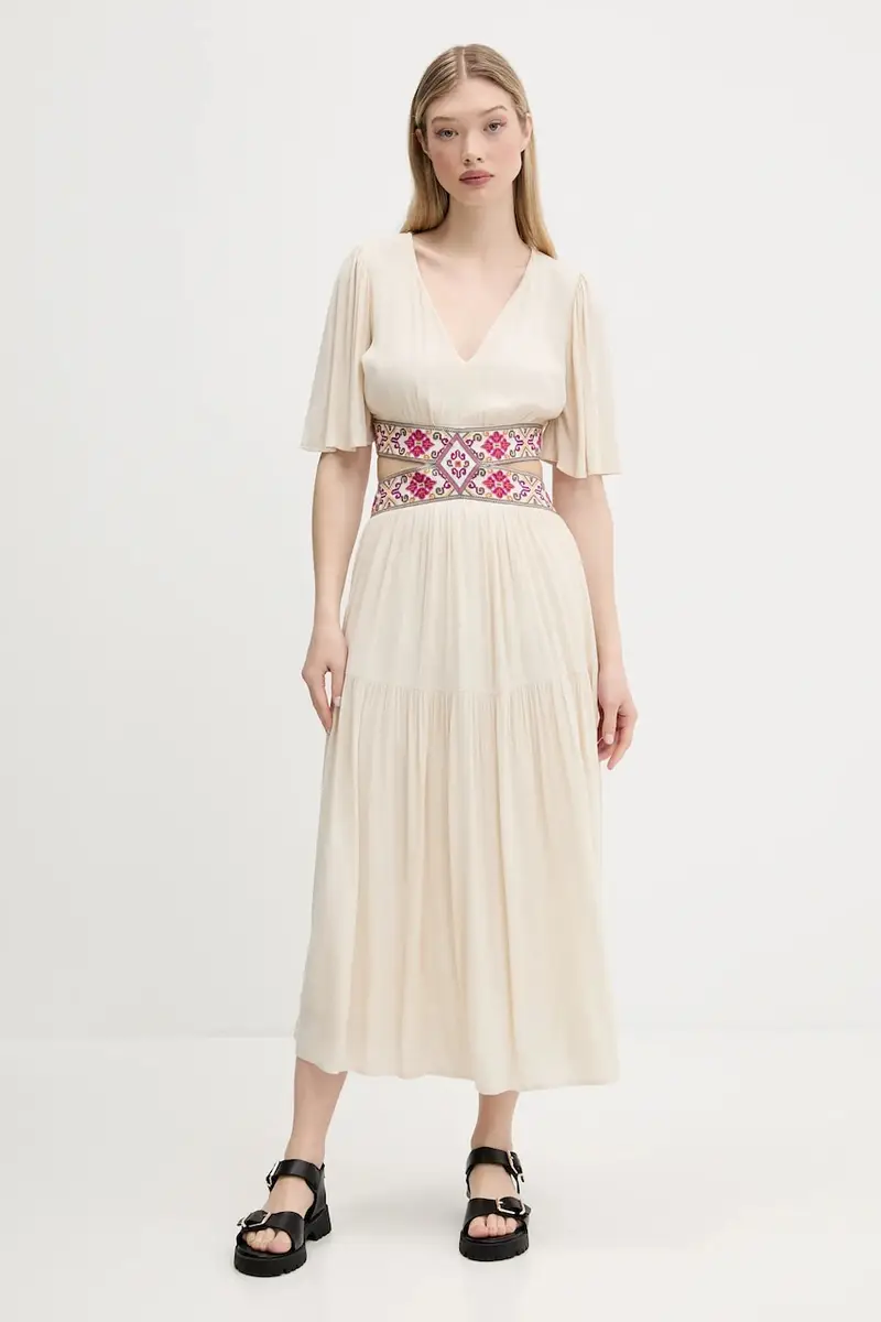 vestito ELEMENT colore beige 25SWVW98