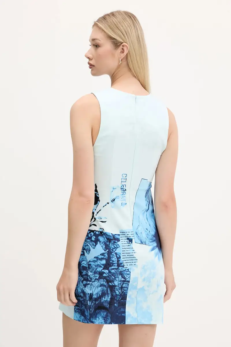 vestito FOTOAZUL colore blu 25WWVW31 miniatura 3