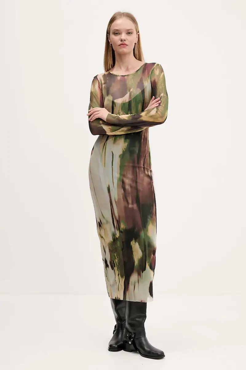 vestito GODIVA colore verde 25WWVK41