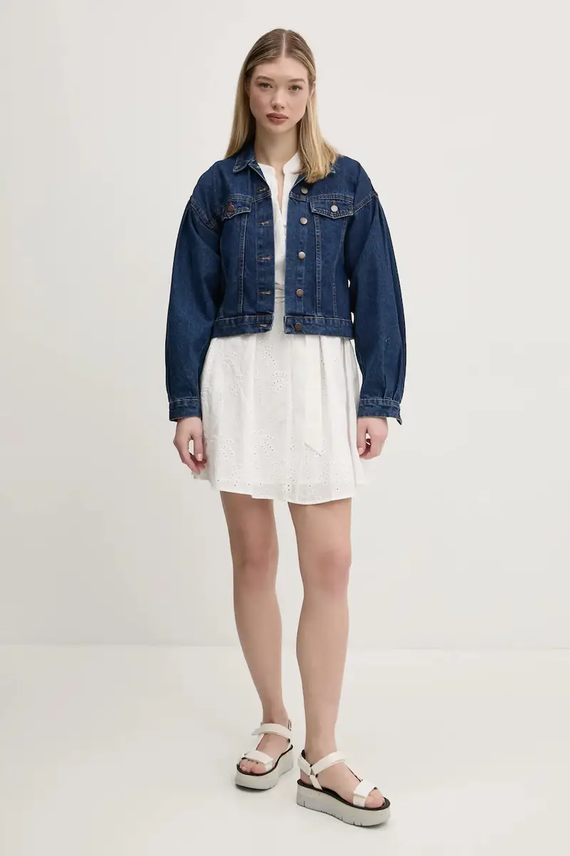 vestito in cotone TOURS colore bianco 25SWVW09 miniatura 2