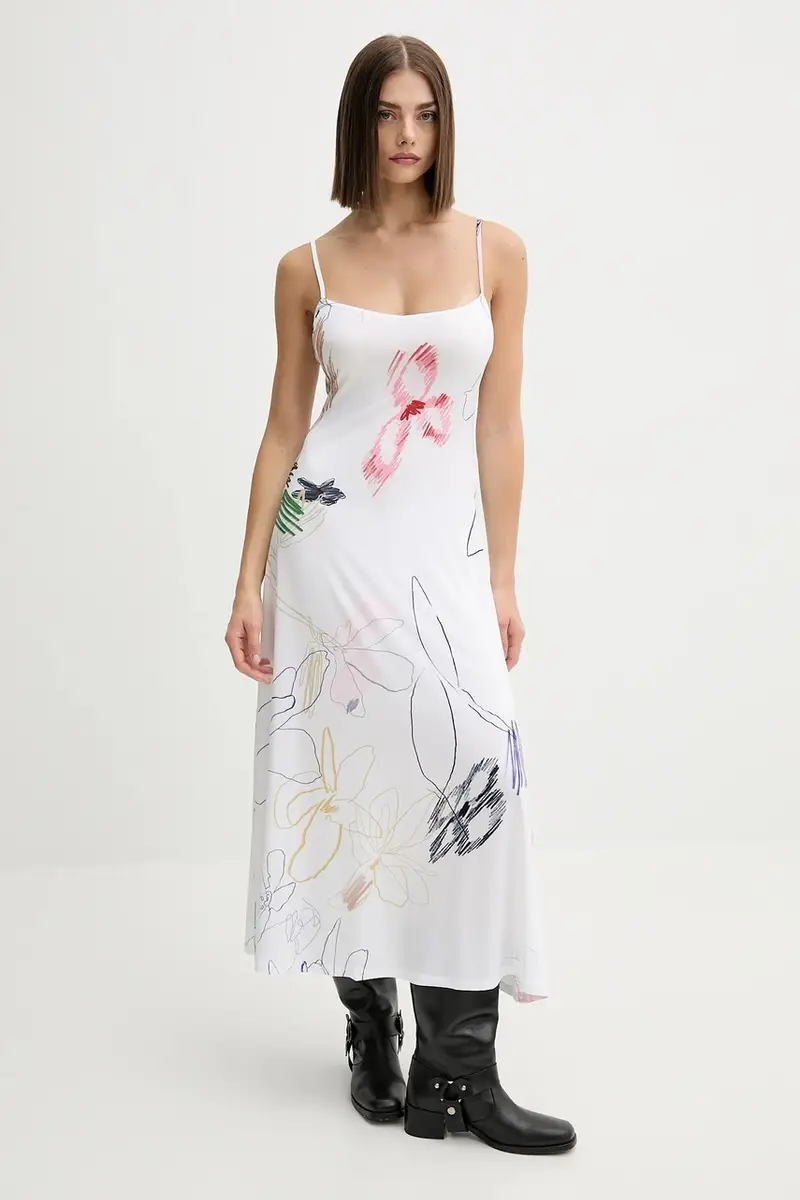 vestito KALA colore verde 25WWVK25 miniatura 4