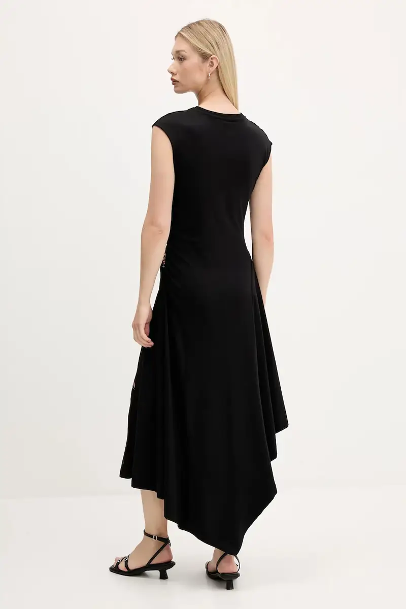 vestito KATRINA colore nero 25WWVK12 miniatura 3