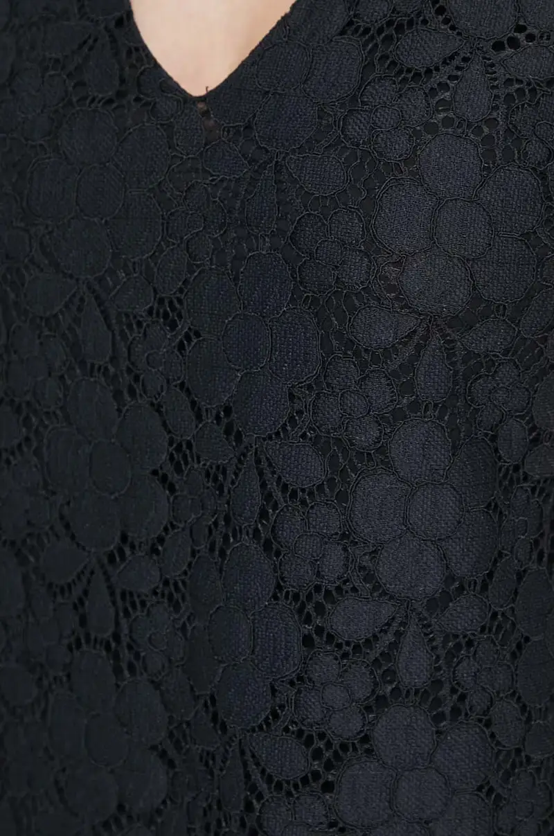 vestito LACE colore nero 24SWVW48 miniatura 5