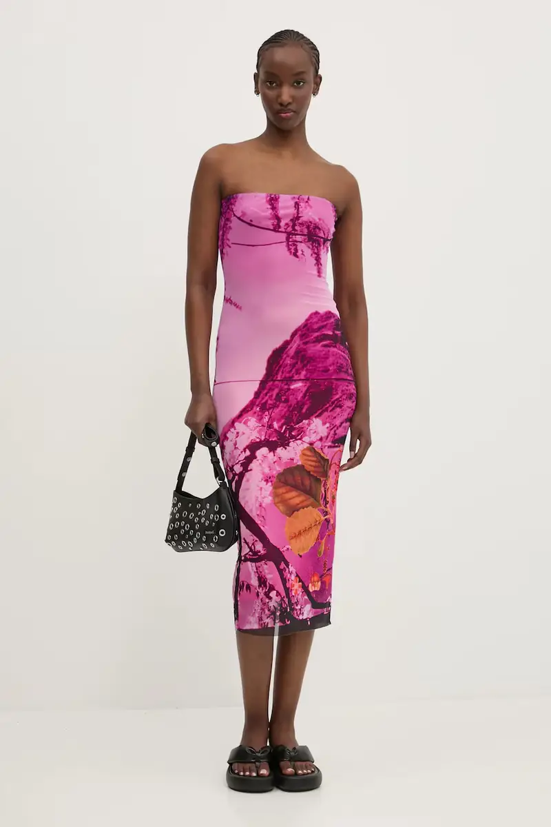 vestito LAKECOMO colore rosa 25SWVK39