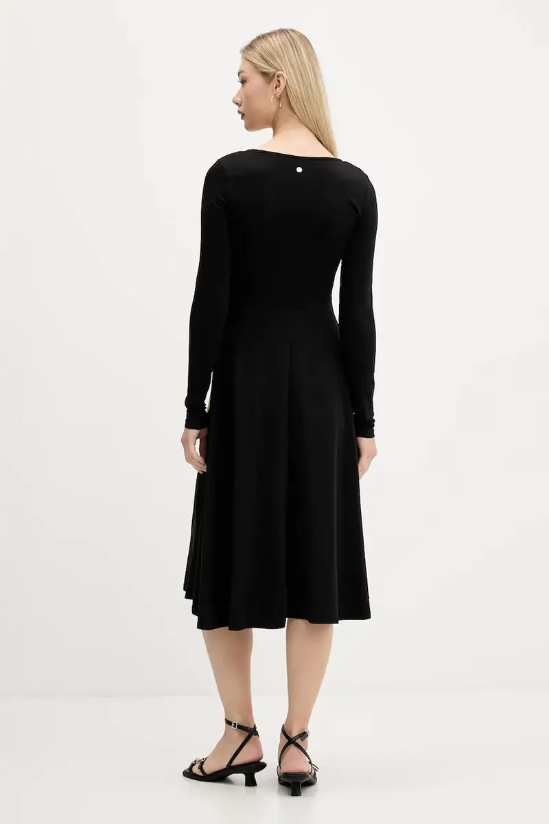 vestito LIRIO colore nero 25WWVK29 miniatura 3