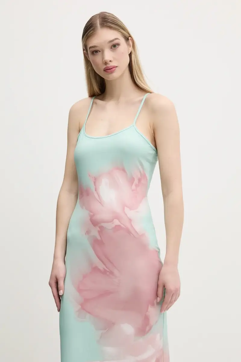 vestito LYON colore verde 25SWVK44 miniatura 4