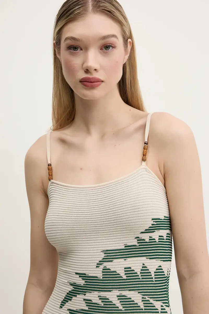 vestito MARSELLA colore beige 25SWVF11 miniatura 4