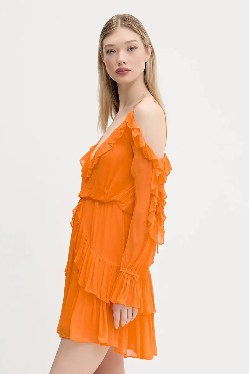 vestito METZ colore arancione 25SWVW15 miniatura 4