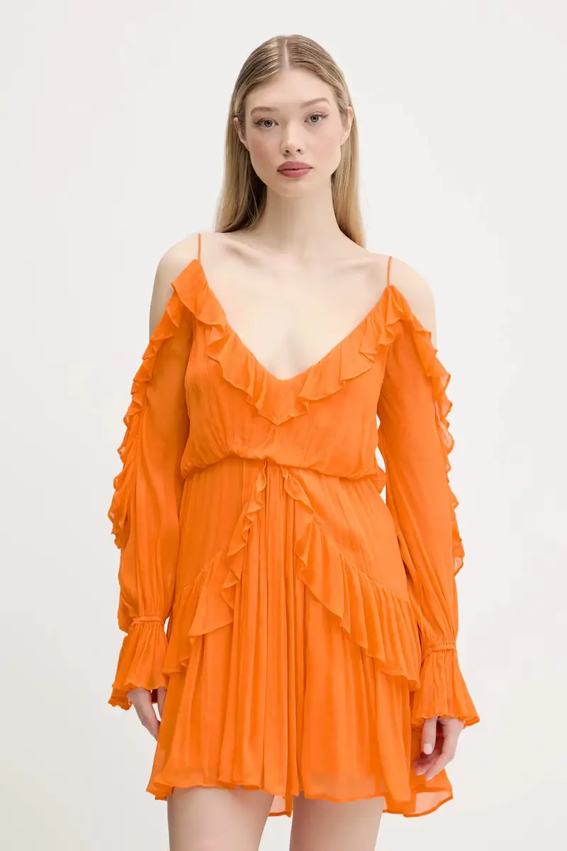 vestito METZ colore arancione 25SWVW15