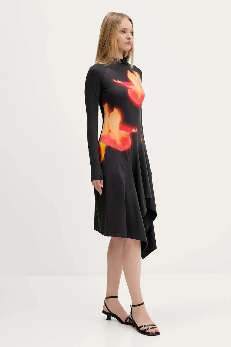 vestito MILA colore nero 25WWVK40 miniatura 2