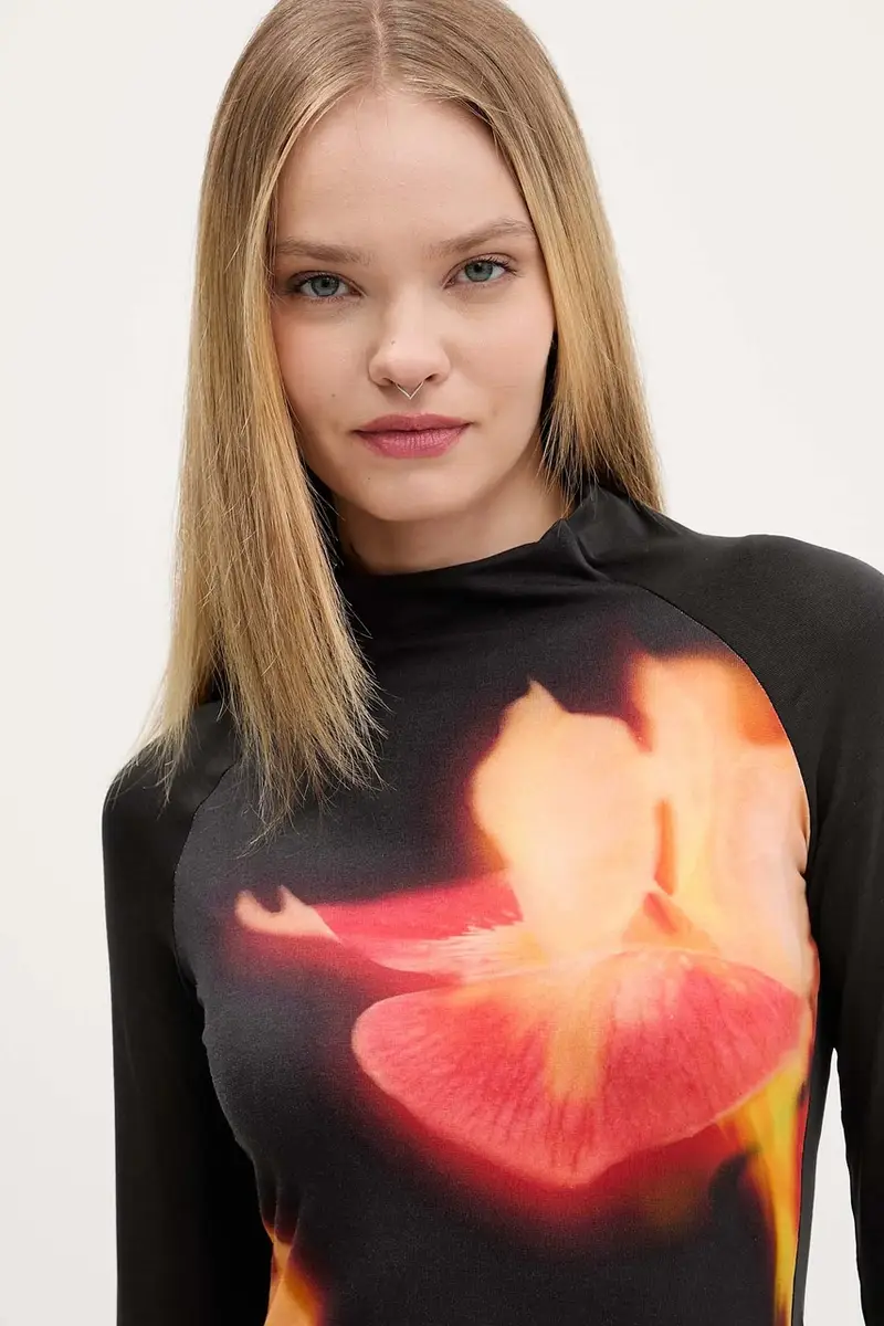 vestito MILA colore nero 25WWVK40 miniatura 4