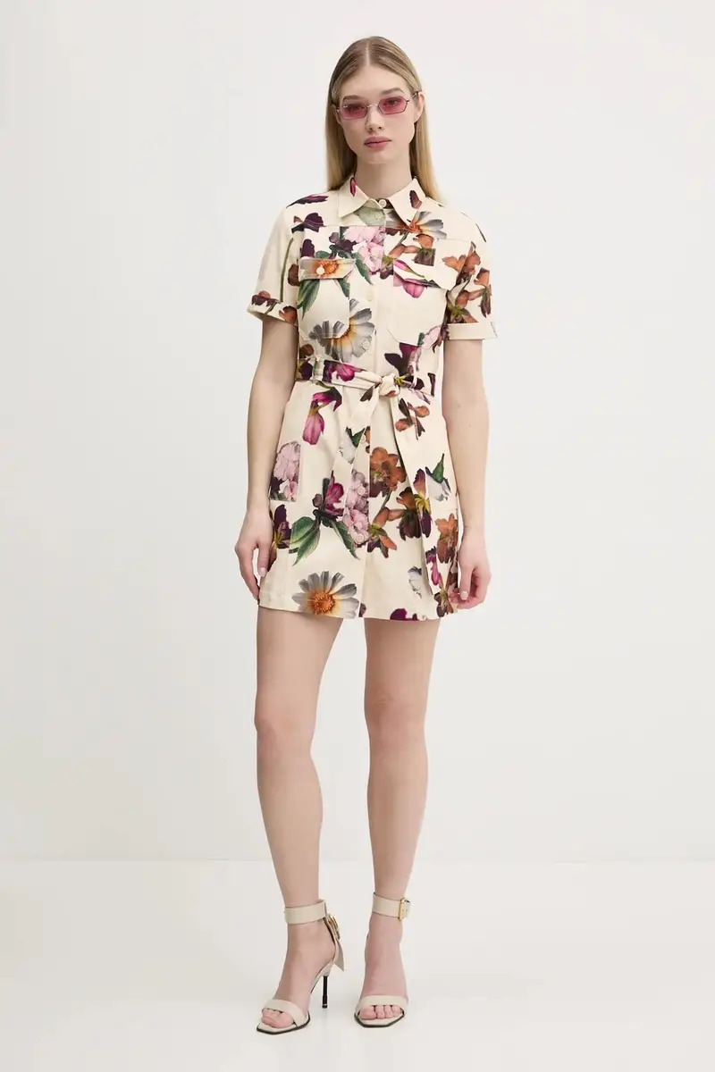 vestito MONICAWHITE colore beige 25SWVW13 miniatura 2