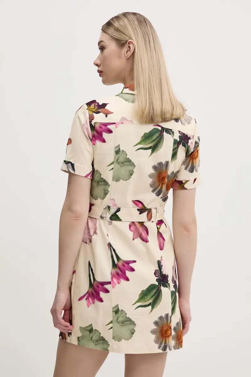 vestito MONICAWHITE colore beige 25SWVW13 miniatura 3