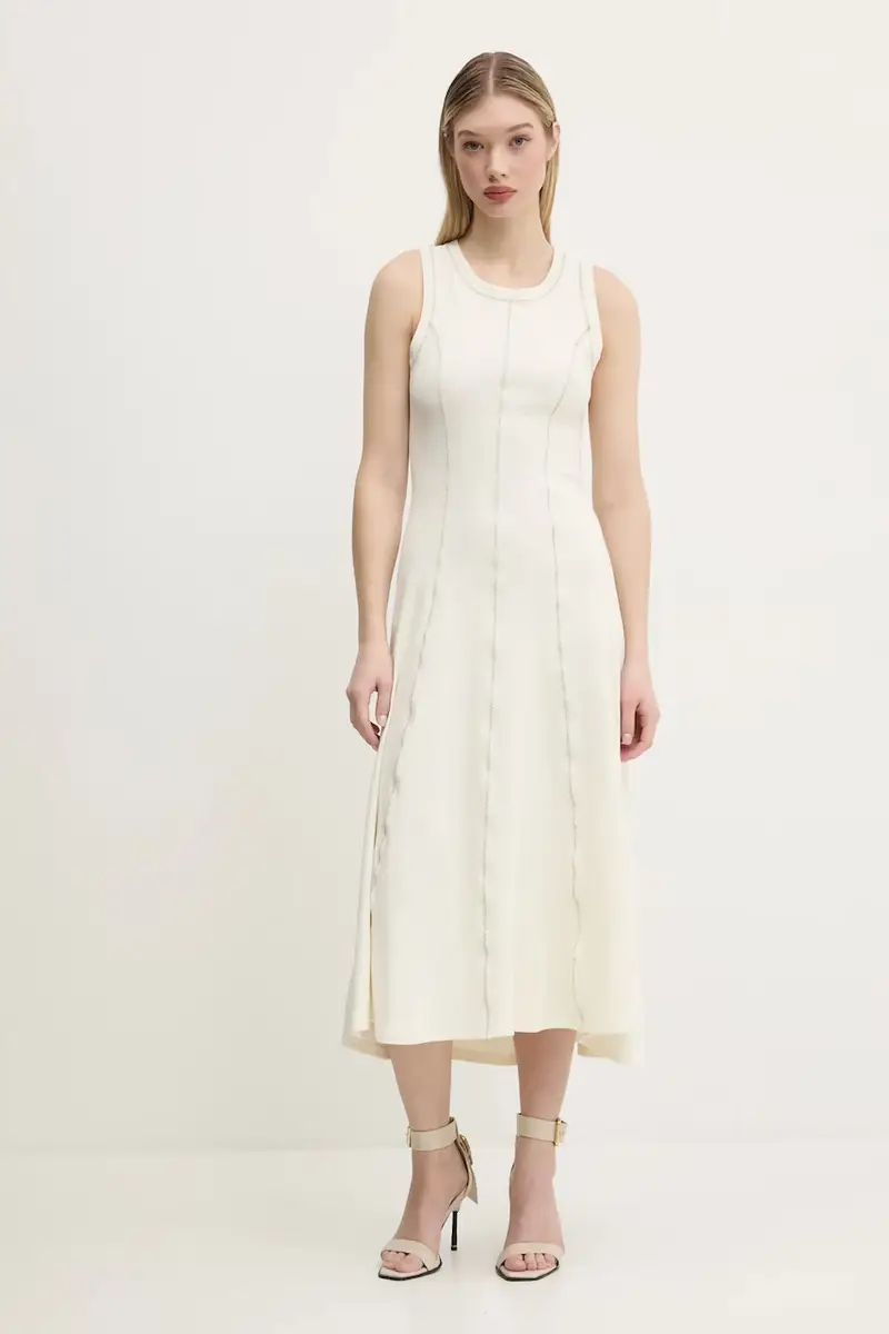 vestito NANTES colore beige 25SWVK54 miniatura 2