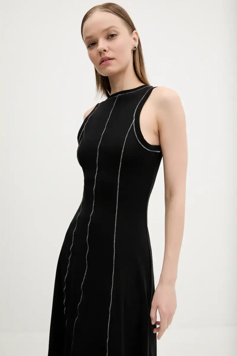 vestito NANTES colore nero 25SWVK54 miniatura 4