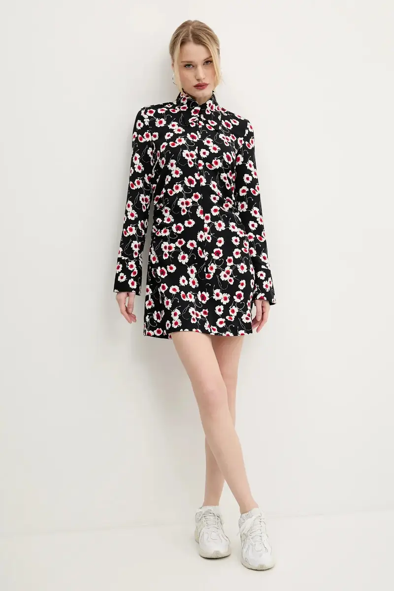 vestito NIMA colore nero 25SWVW11 miniatura 2