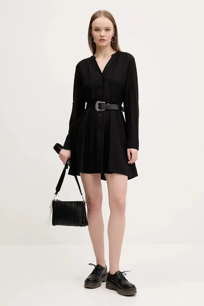 vestito PARIS colore nero 25SWVW32 miniatura 2