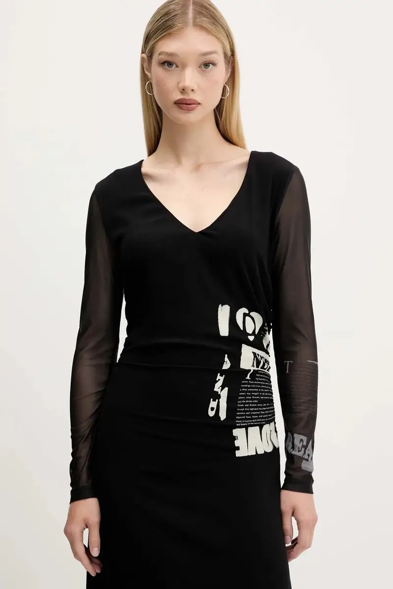 vestito POSINEW colore nero 25WWVW26 miniatura 4