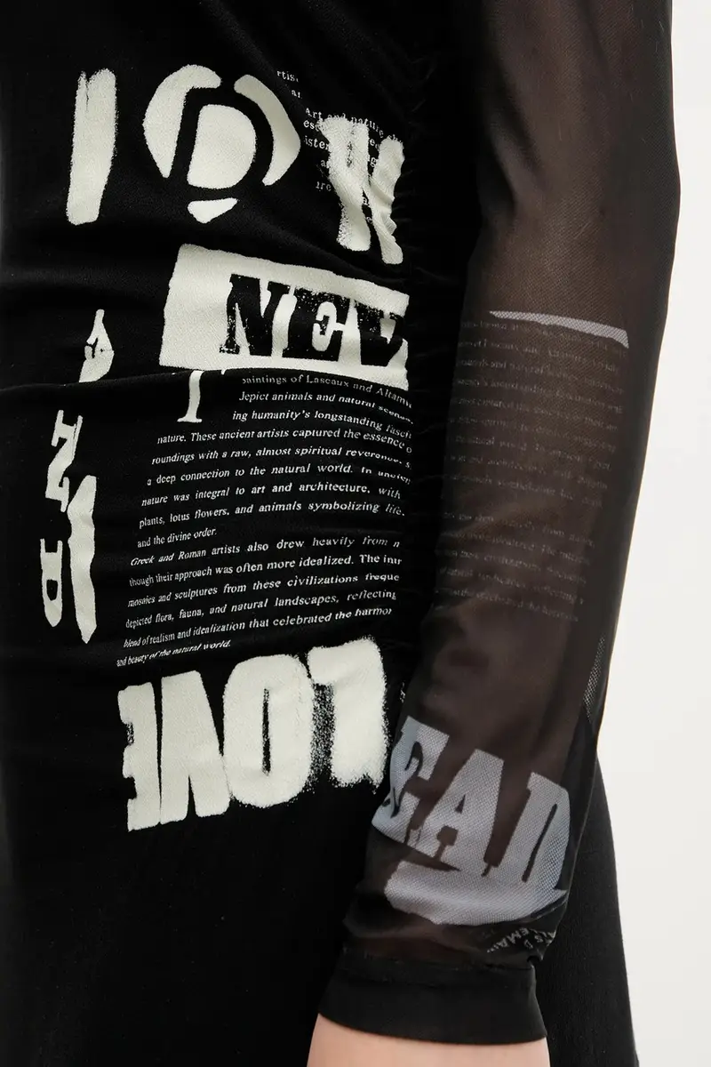 vestito POSINEW colore nero 25WWVW26 miniatura 5