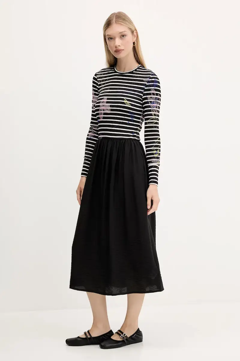 vestito RAYA HIBRIDA colore nero 25WWVW15 miniatura 2