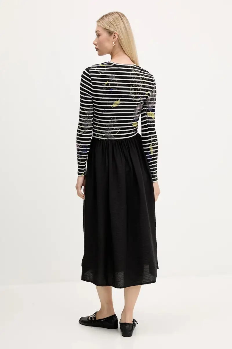 vestito RAYA HIBRIDA colore nero 25WWVW15 miniatura 3